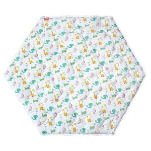 Moonsea Hexagon Play Mat Dinosaur Print Non Slip Toddler Baby Crawling Blanket